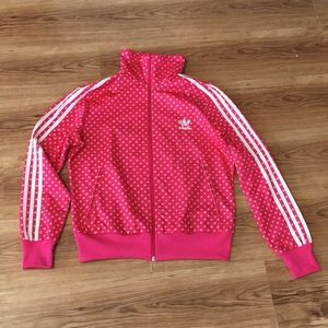 Adidas track sweater size large